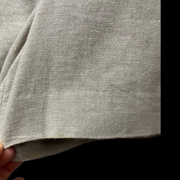 NWT Loft Riviera Gold Shimmer Shorts Size 10 - Picture 8 of 15